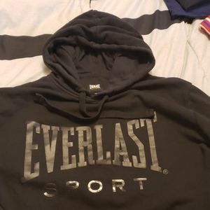 Black Everlast Sport Hoodie
